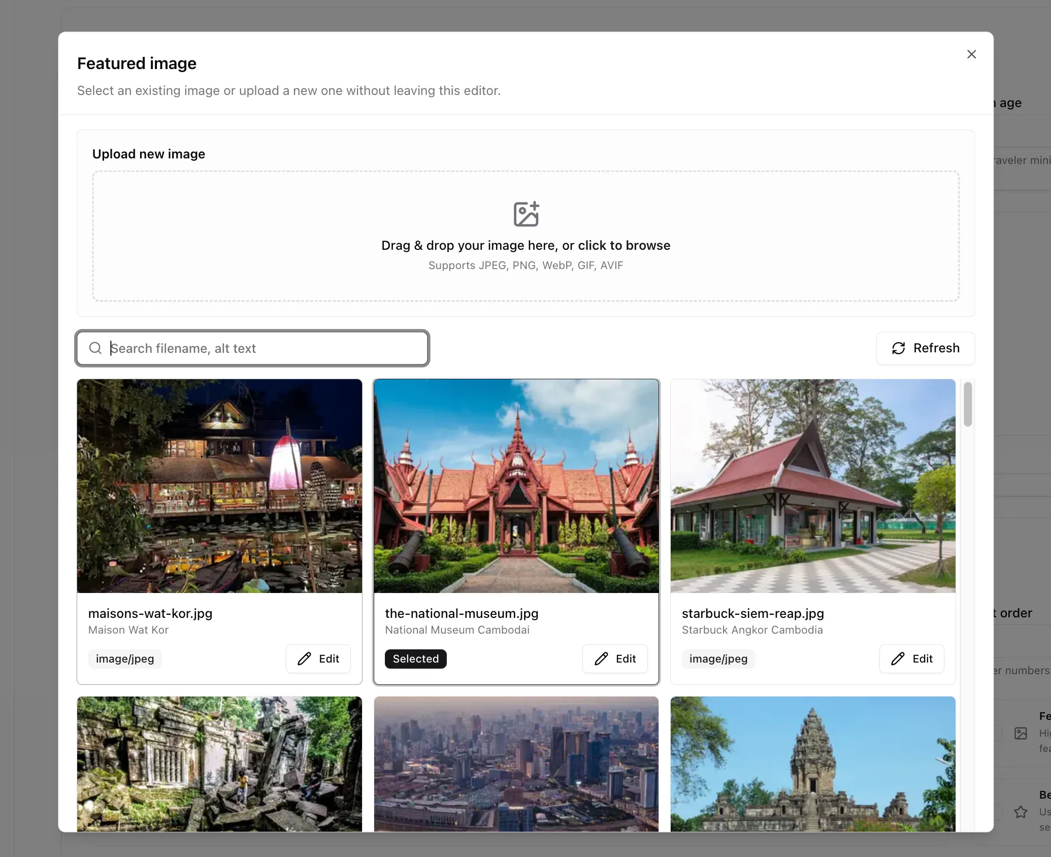 Media Modal